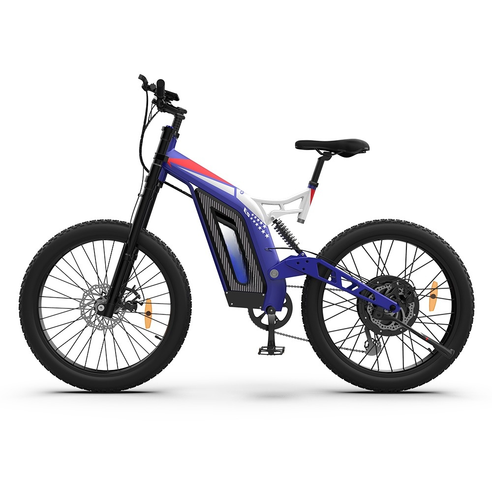 50 KM/H High Speed 26*4.0 Inch Fat Tire 48V 1500W Strong Power Electric Mountain Bike With 20Ah Removable Lithium Battery