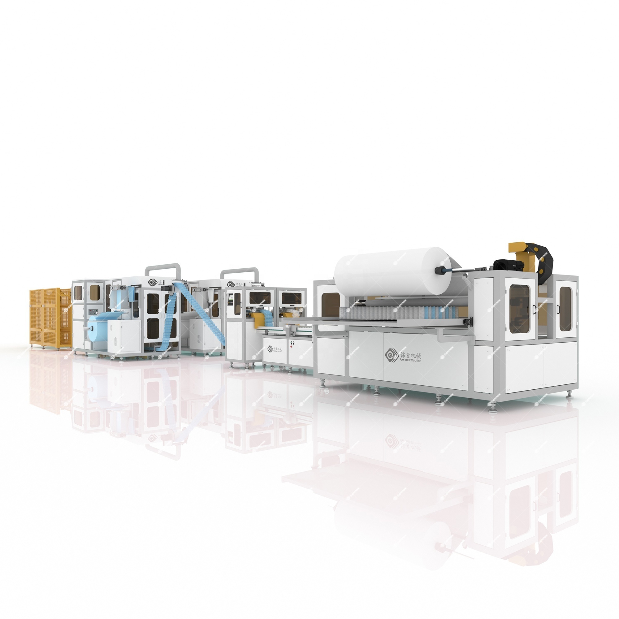 Fully Automatic High Speed Pocket Spring Machine Line MX100 2*1