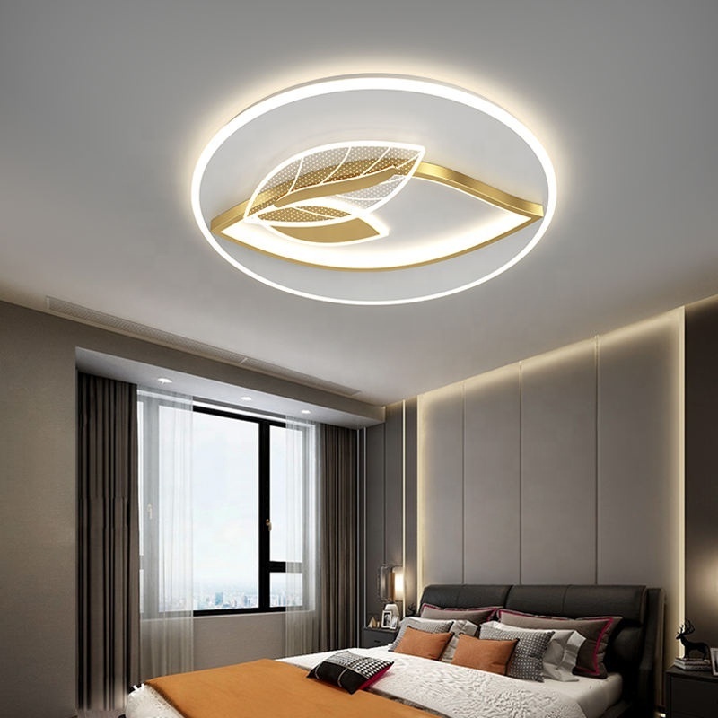 Modern Ceiling Mounted Bedroom Living Room Home Lighting Square Round Led Ceiling Light