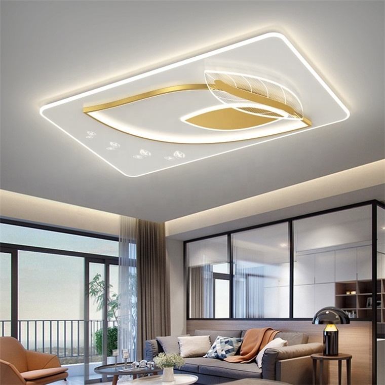 Modern Ceiling Mounted Bedroom Living Room Home Lighting Square Round Led Ceiling Light