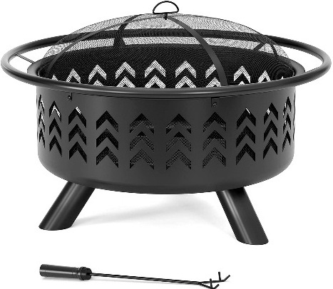 Outdoor Indoor Table Top Smokeless Wood Fire Pit Fire Pits