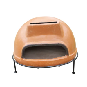 Fiber Clay Outdoor Pizza Oven Fire Pit with grill