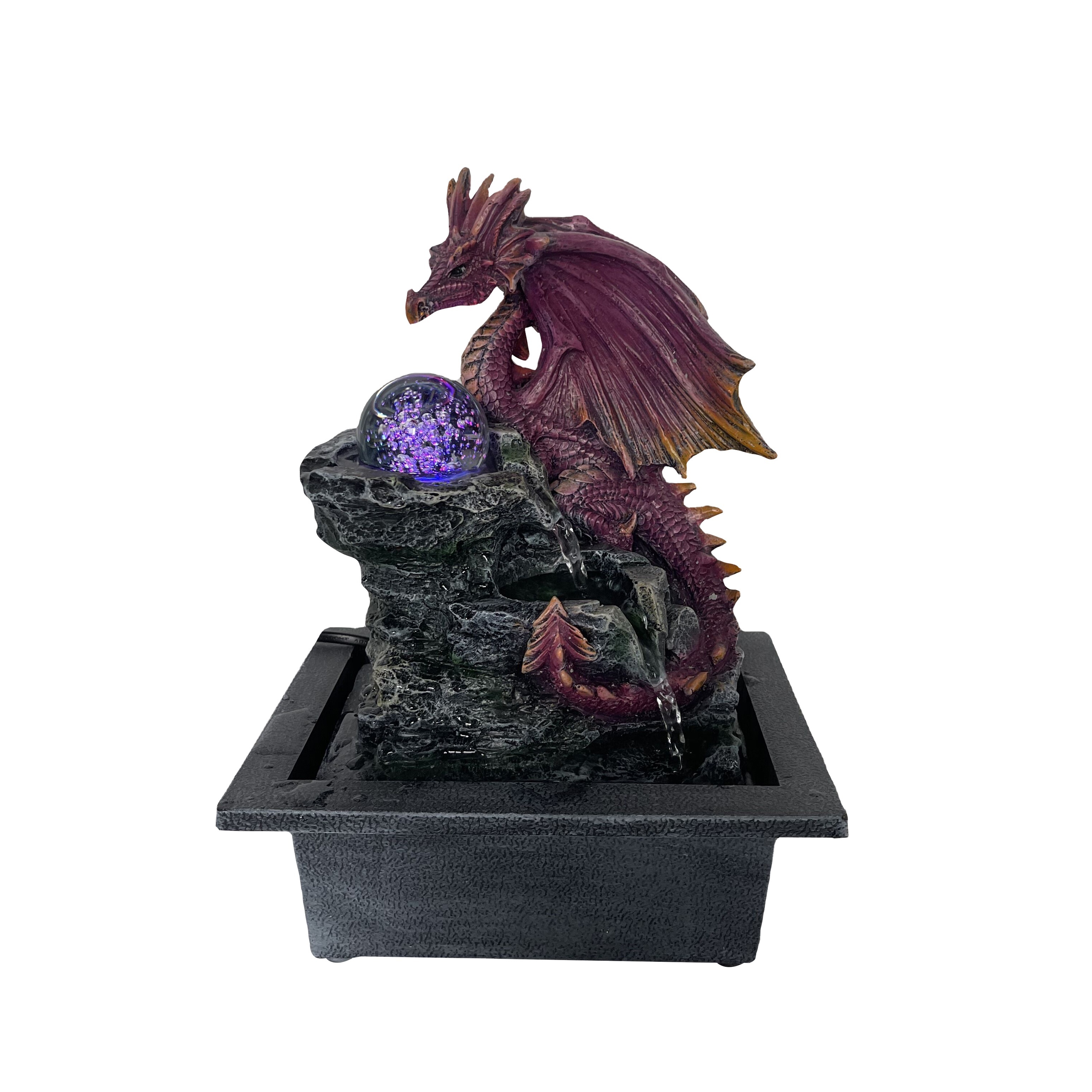 Indoor and out door dragon tabletop  water fall fountain