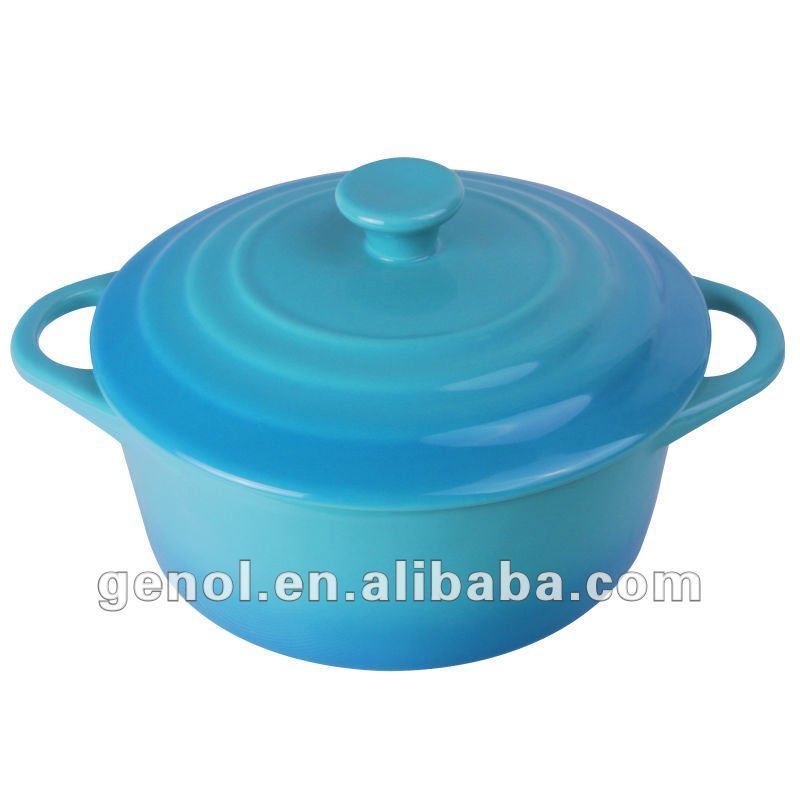 Kitchen Accessories Food Warmer Casserole Ceramic Ensemble Casserole Healthy Soup Cookware Casserole