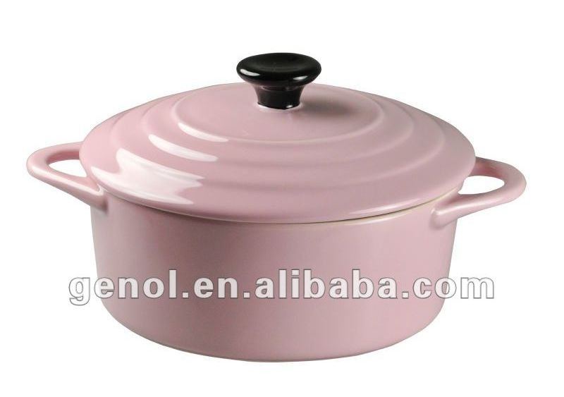 Kitchen Accessories Food Warmer Casserole Ceramic Ensemble Casserole Healthy Soup Cookware Casserole