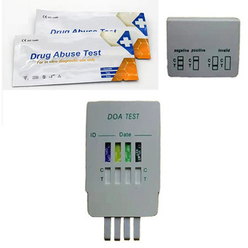 DOA rapid test kit/card/cassette,MultiDrug of Abuse Test,6 panels (BZO-MOP-BAR-THC-COC-AMP)