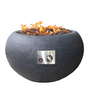 Wholesale Round Metal  Garden Gas Heater Fire Pits