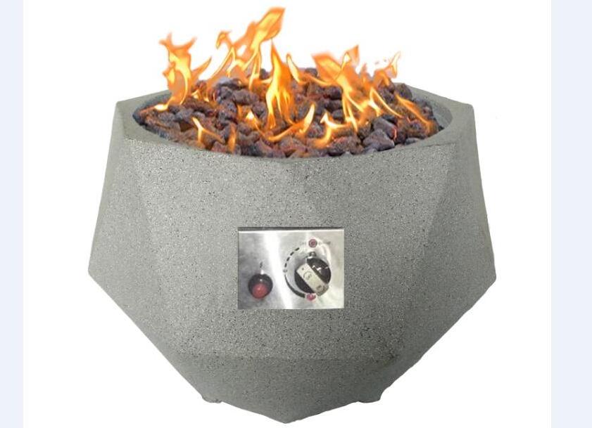 Wholesale Round Metal  Garden Gas Heater Fire Pits