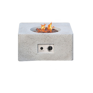 Portable fireplaces cement mini gas fire pits outdoor heater bowl camping table fire pit