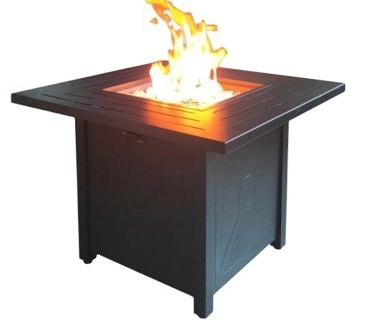 Popular And Cheap 50000 BTU Square Table Propane Gas Fire Pit for Home And  Garden