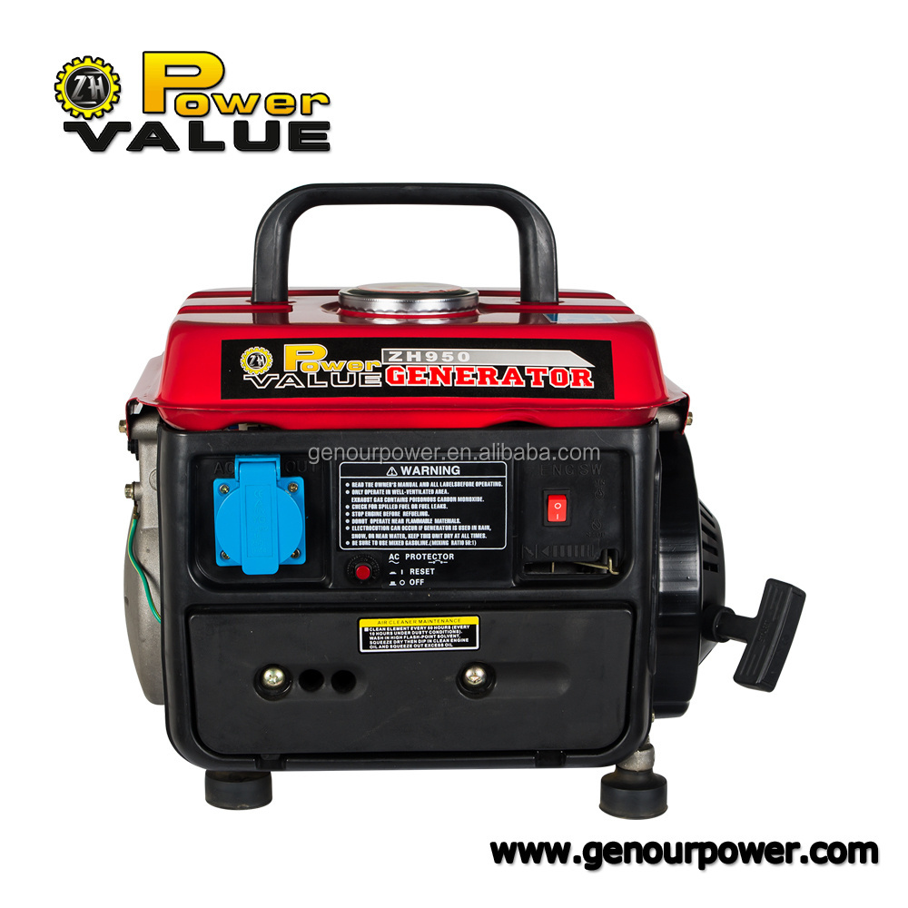 Power Value Small Portable 2 stroke 24v volt dc generator for battery charge