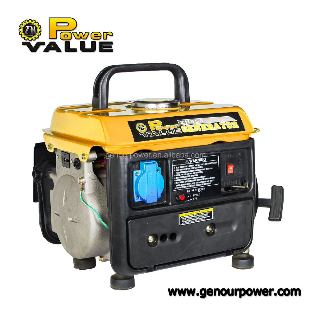 Power Value Small Portable 2 stroke 24v volt dc generator for battery charge