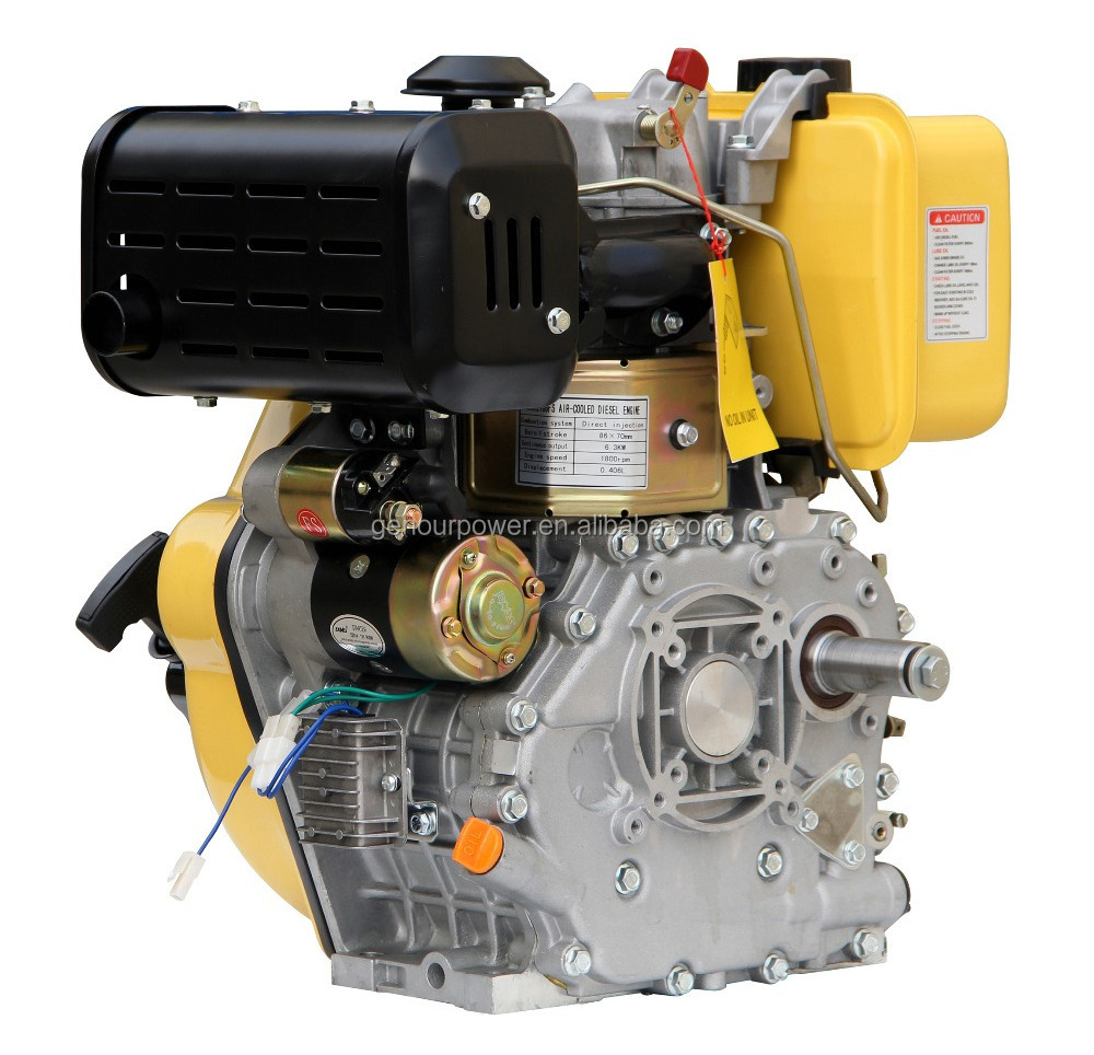 Power value Single Cylinder Air Cooled Diesel Engine 4-cylinder diesel engine for sale