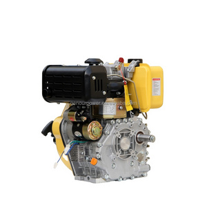 Taizhou Air-cooled Diesel Engine Factory Directly Sale 9 Hp 1-cylinder 4-stroke 4 Stroke Single Cylinder Electric Start