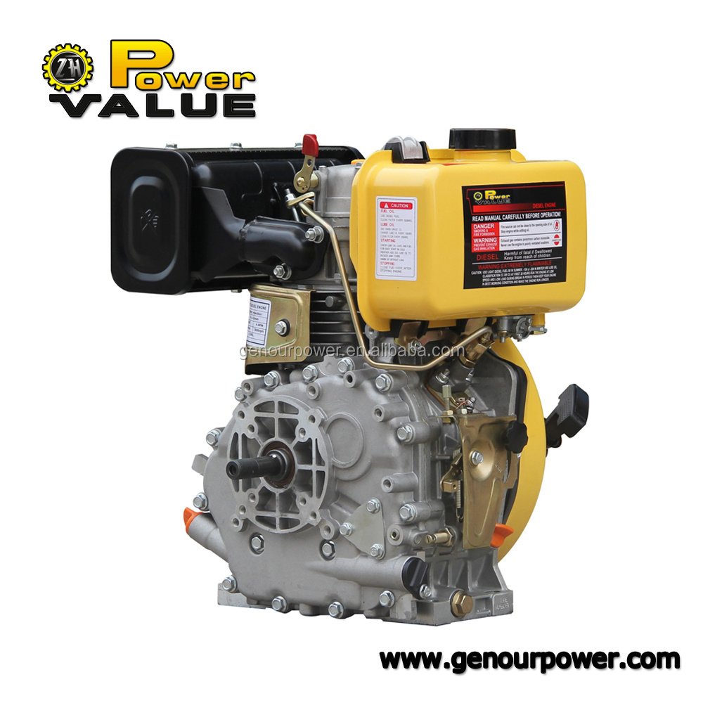 6.7HP Hot sale New design 2 Cylinder 4 stroke Air Cooled Diesel Engine