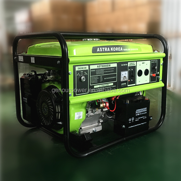 5 kva 5000watt 5000 watt astra korea gasoline generator