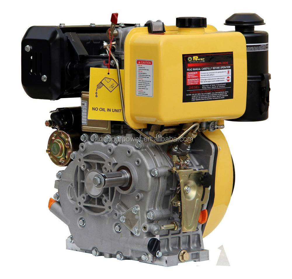 Power value Single Cylinder Air Cooled Diesel Engine 4-cylinder diesel engine for sale