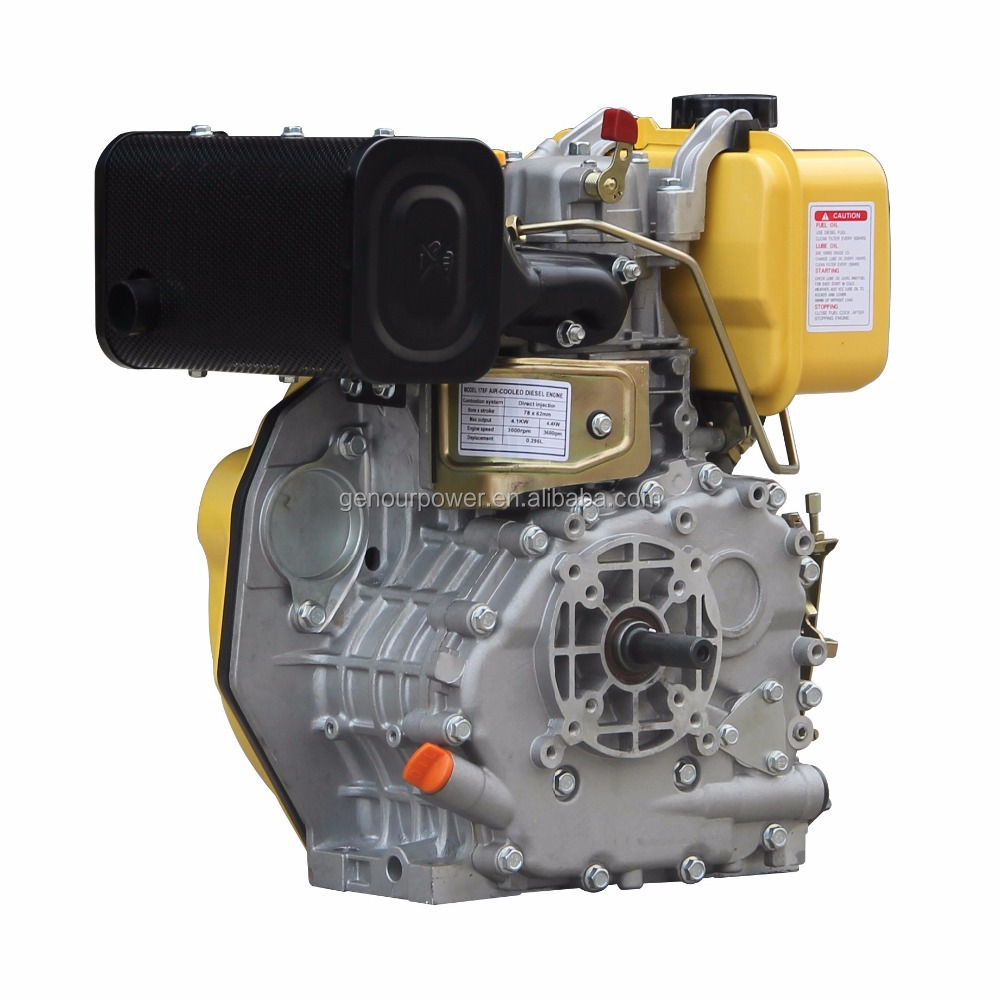 6.7HP Hot sale New design 2 Cylinder 4 stroke Air Cooled Diesel Engine