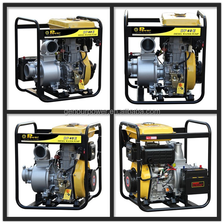 10 hp water pump diesel engine Big Displace Agricultural Irrigation 4inch Diesel Water Pump