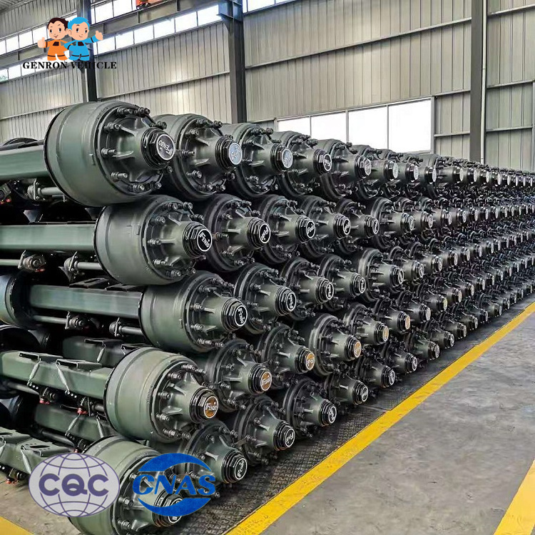 Heavy Duty Low Price 13tons Fuwa Truck Semi Traielr Axle Type Axles For Sale