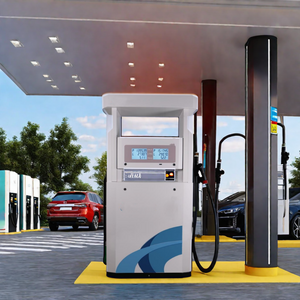 fuel gas dispenser for gas station