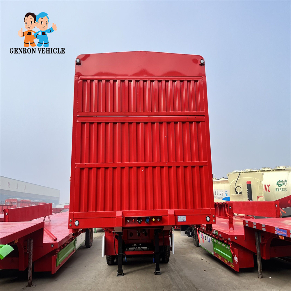 High quality 3 axles Transport Stake Fence Cargo 50T  side wall Fence Type Semi Trailer Trucks