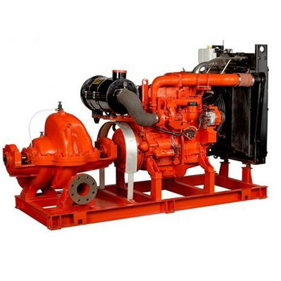 Electric start High pressure 100 hp diesel engine fire fighting pump