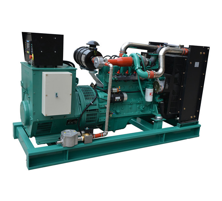 With Cummins engine methane biogas CNG Power 20kw 50kva 250kw Genset Plant Coal Natural Gas Generator 100kw