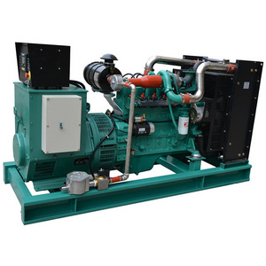 With Cummins engine methane biogas CNG Power 20kw 50kva 250kw Genset Plant Coal Natural Gas Generator 100kw