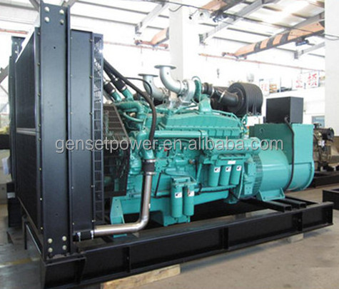 Project construction Heavy duty Electricity power 1 Megawatt Generator