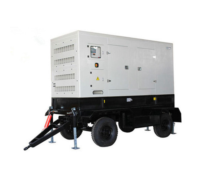 Towable Trailer electric genset 30kw mobile diesel power station