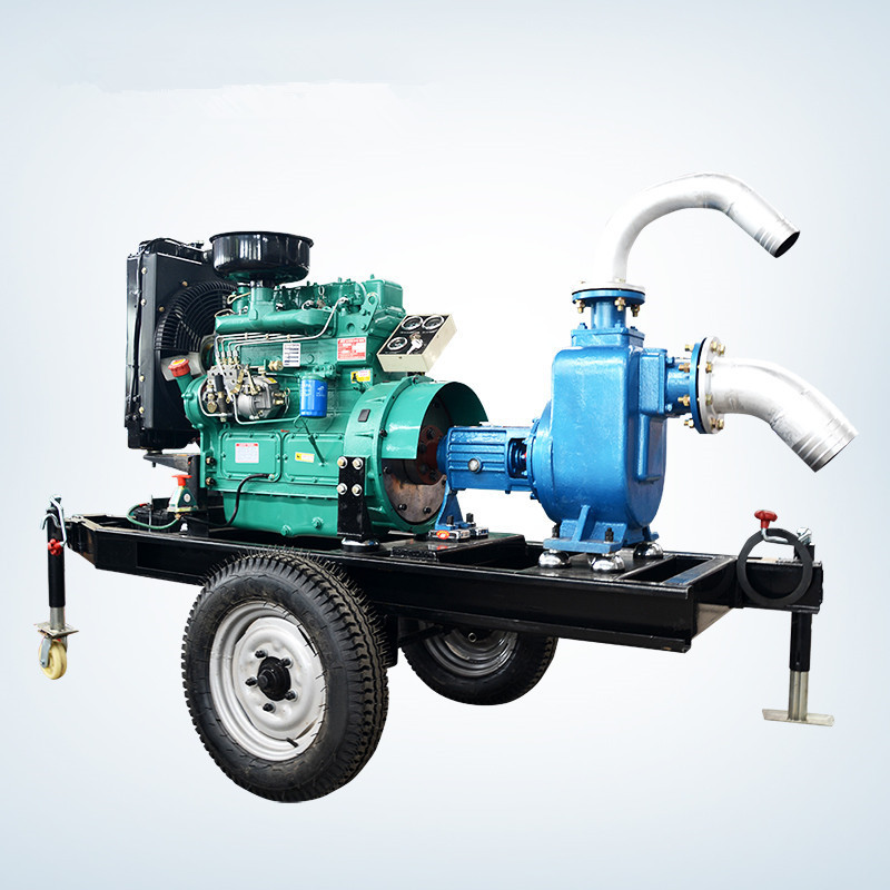 Electric start High pressure 100 hp diesel engine fire fighting pump