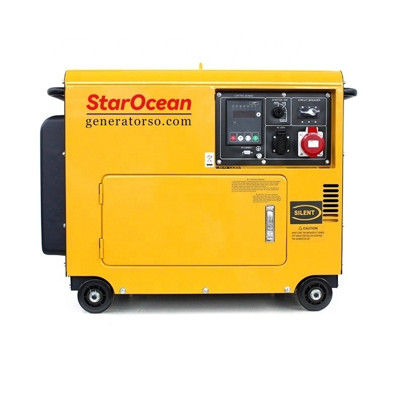 2kw 3kw 4kw 5kw 7kw 10kw 20kw Silent Motor Diesel Generator For Sale