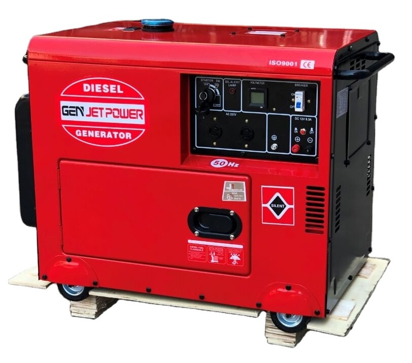 Factory Direct 10KW Air Cooling System Portable 3 Phase Small Diesel Generators With Factory Price For Home Use