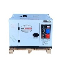 Factory Direct 10KW Air Cooling System Portable 3 Phase Small Diesel Generators With Factory Price For Home Use