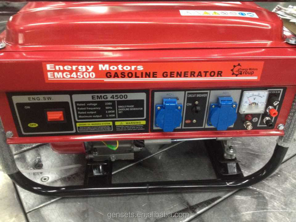 JET Power 18hp Engine 7.5 kva Gasoline Generator Price