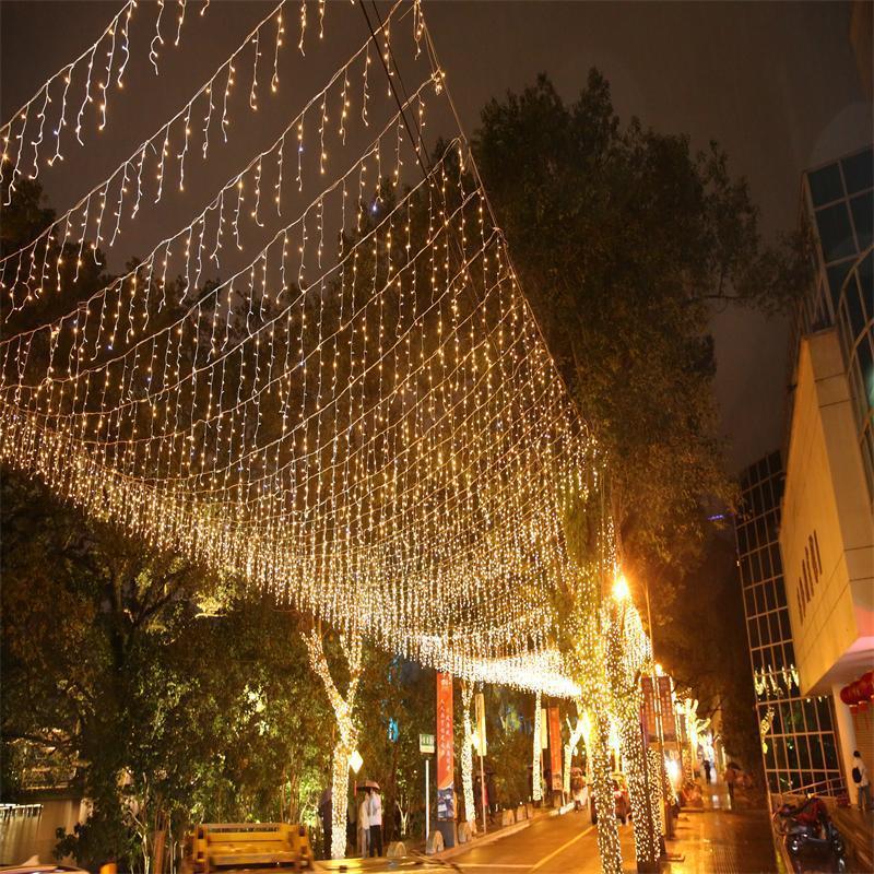 Outdoor Waterproof And Heat-resistant Led Icicle Lamp String Wedding/decoration/christmas