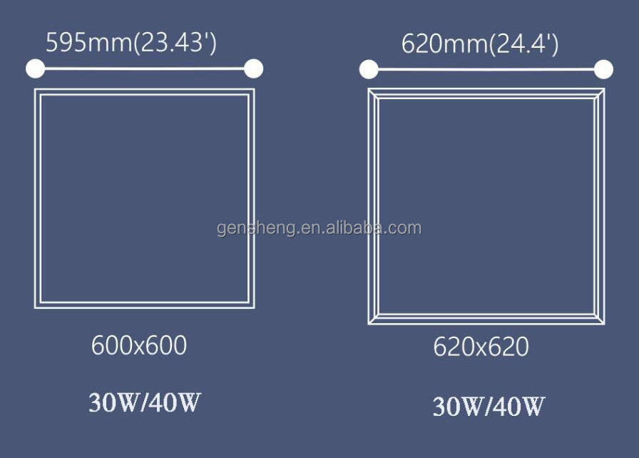 3cct Dimmable 6 Inch Trimless Smart Led Ceiling Light Square Shape Ultra Slim Ceiling Light