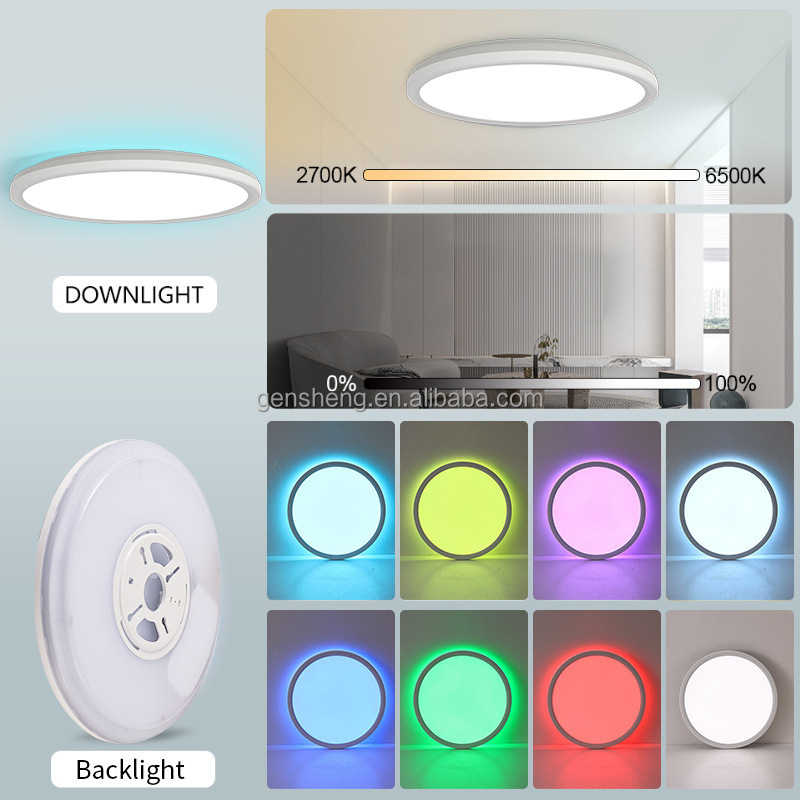 Wiscoon Factory Wholesale Ceiling Surface Mounted Home Panel Downlight With Junction Box Led Grow Light