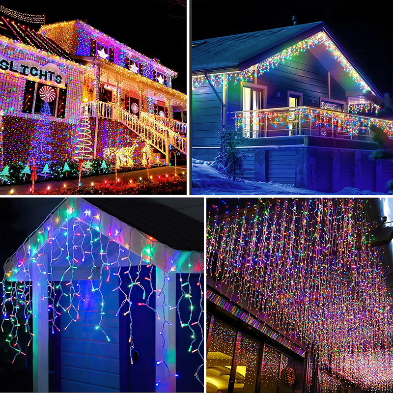 Outdoor Waterproof And Heat-resistant Led Icicle Lamp String Wedding/decoration/christmas