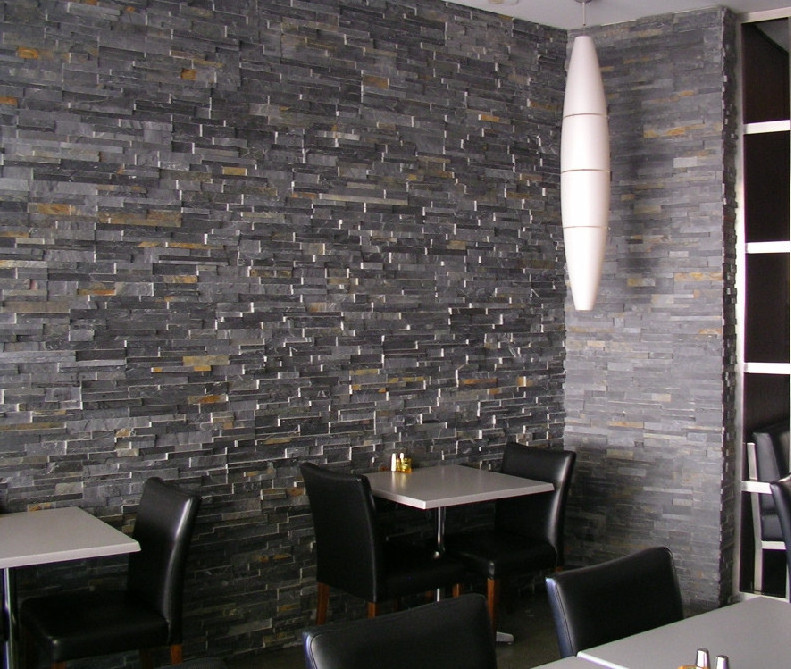 New style Natural slate wall cladding panels culture stone