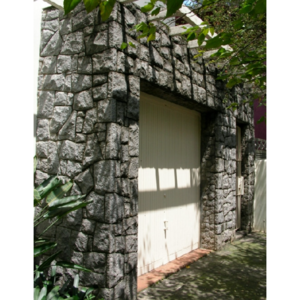 Exterior Dark Grey Natural Culture Castle Stone Wall Panel