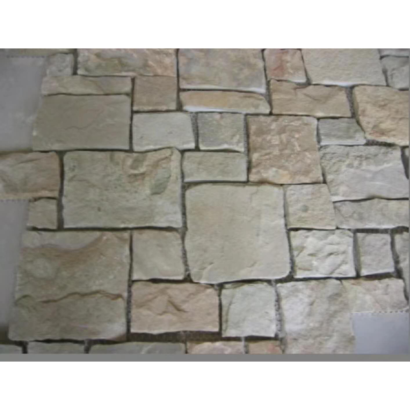 Brick Rectangle Natural Stone Veneer Panel Slate