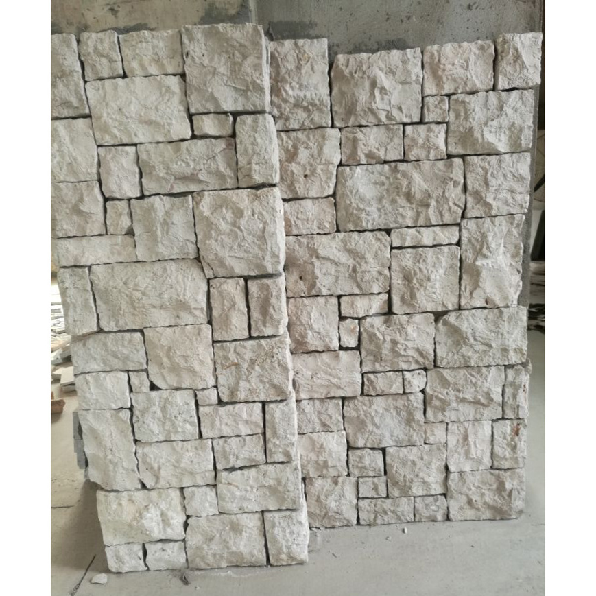 Brick Rectangle Natural Stone Veneer Panel Slate