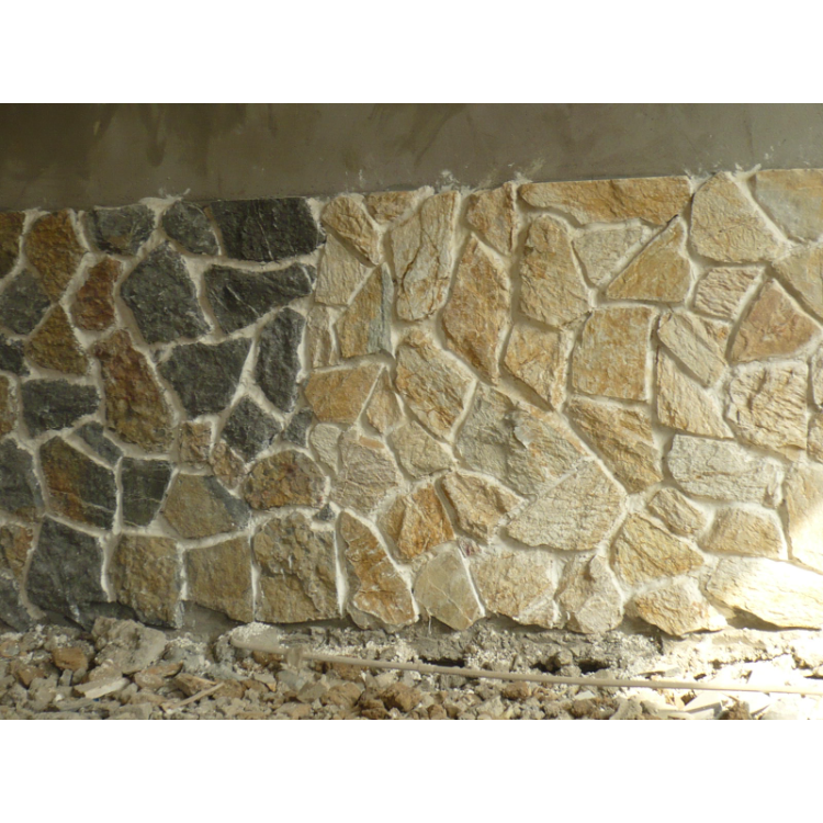 Yellow slate Wall Cladding Culture Veneer Panel Loose Stone For Sale