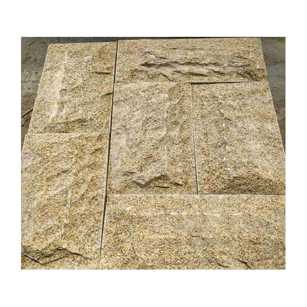 mushroom stone G682 yellow Granite wall tiles cladding