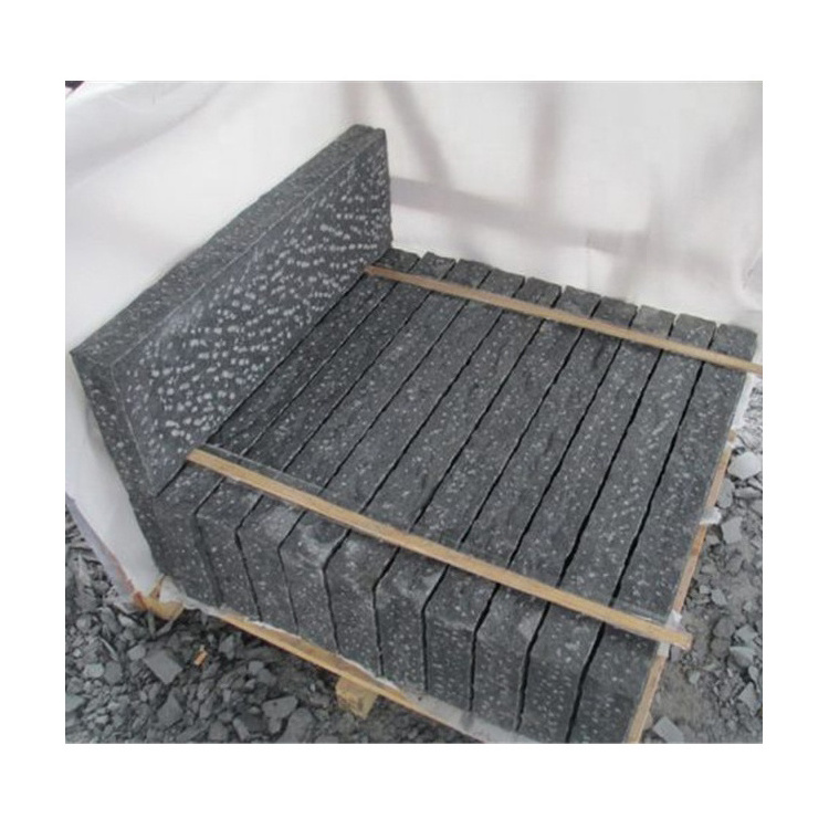 Outdoor Black G685 Tile Palisade Wall Floor Stone Kerbstone Basalt