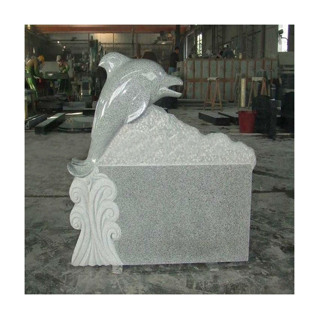 Simple Design Cheap Cemetery Polished Granite Memorial Monument Headtone Grave Stone