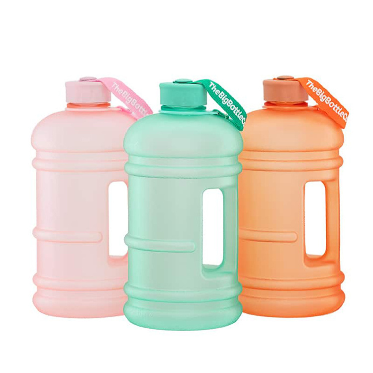 China Supplier GENSYU Free Body Building Custom Logo Printing 1 Gallon Plastic Water Bottle