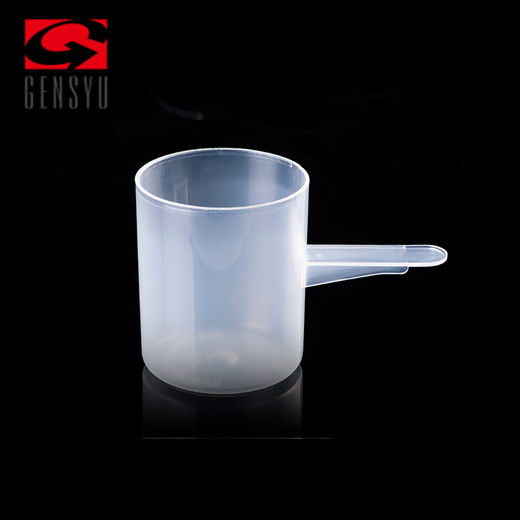 GENSYU new design 1.25ml 2ml 5ml 10ml clear plastic Measuring Scoop 5ml 30ml for powder with plastic jars